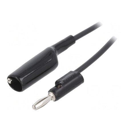 Cablu de măsurare cu mufă banană și clemă crocodil 30V 5A | Electronic-mag.ro | Componente Electronice