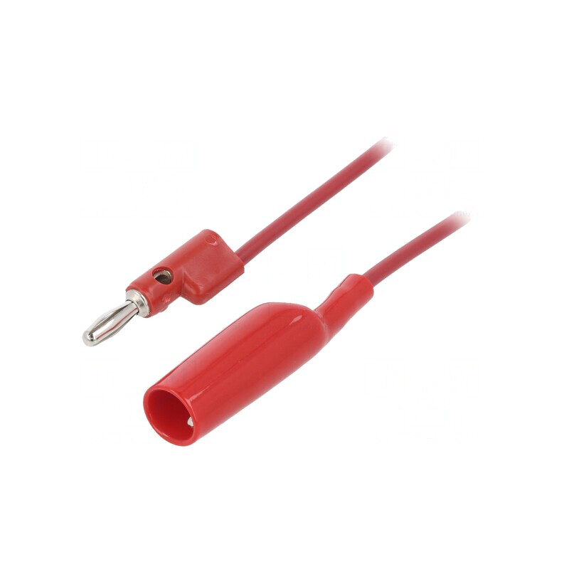 Cablu de Măsurare 30VAC 5A Mufă Banană 4mm Clește Crocodil | Electronic-mag.ro | Componente Electronice