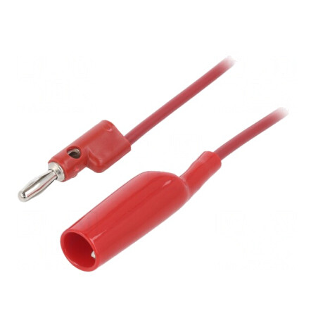 Cablu de Măsurare 30VAC 5A Mufă Banană 4mm Clește Crocodil | Electronic-mag.ro | Componente Electronice
