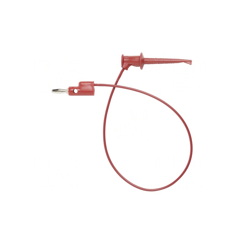 Cablu de măsurare 60VDC 30VAC 5A 0,91m roșu | Electronic-mag.ro | Componente Electronice