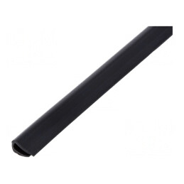 Ecran PVC Negru 10m x 12mm | Electronic-mag.ro | Componente Electronice