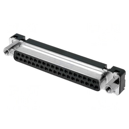 D-Sub 37-Pin Soclu Mamă THT UNC 4-40 | Electronic-mag.ro | Componente Electronice