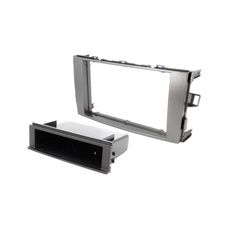 Cadru radio Toyota 2 DIN antracit | Electronic-mag.ro | Componente Electronice