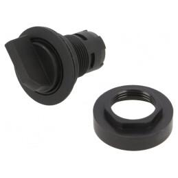 Comutator Rotativ 22mm 3 Pozitii IP65 | Electronic-mag.ro | Componente Electronice