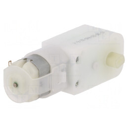 Motor DC Unghiular cu Cutie de Viteză Plastic 6V 800mA | Electronic-mag.ro | Componente Electronice