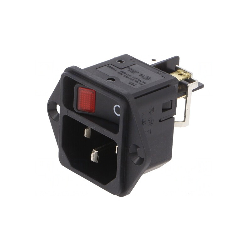 Conector Alimentare AC 15A 250V IEC 60320 | Electronic-mag.ro | Componente Electronice Conector Alimentare AC 15A 250V IEC 60320 | Electronic-mag.ro | Componente Electronice