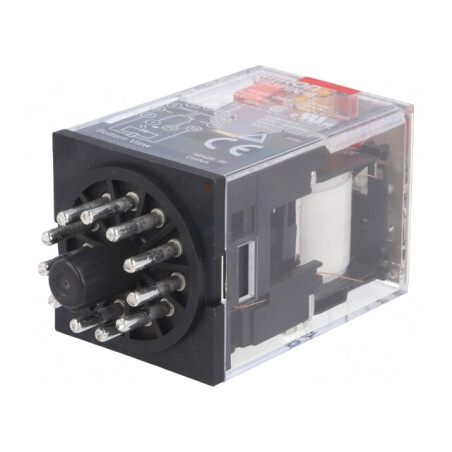 Releu Electromagnetic 3PDT 230VAC 10A | Electronic-mag.ro | Componente Electronice