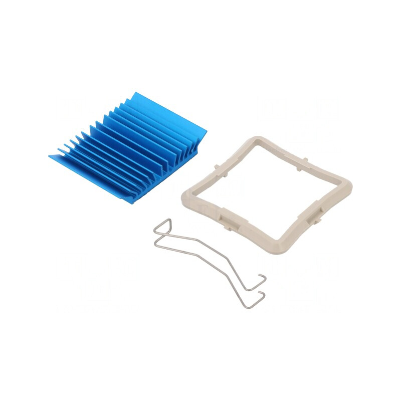 Radiator extrudat BGA albastru 35mm x 35mm | Electronic-mag.ro | Componente Electronice Radiator extrudat BGA albastru 35mm x 35mm | Electronic-mag.ro | Componente Electronice
