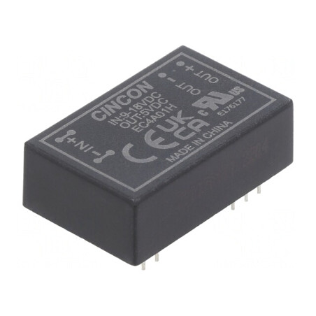 Convertor DC/DC 9-18V la 5V 1A DIP24 | Electronic-mag.ro | Componente Electronice