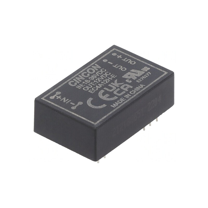 Convertor DC/DC 18-36V la 12V 470mA 6W THT | Electronic-mag.ro | Componente Electronice Convertor DC/DC 18-36V la 12V 470mA 6W THT | Electronic-mag.ro | Componente Electronice
