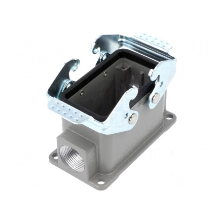 Carcasă pentru conectori HDC D10B în unghi PG16 | Electronic-mag.ro | Componente Electronice