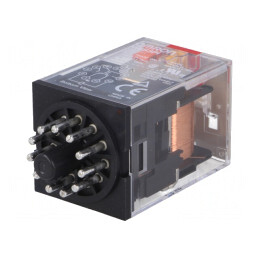 Releu Electromagnetic 3PDT 230VAC 10A | Electronic-mag.ro | Componente Electronice