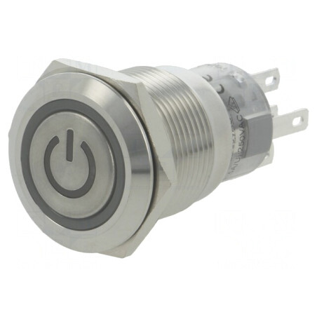 Comutator Anti-Vandalism 2 Pozitii SPDT 0.5A/220VAC 1A/24VDC | Electronic-mag.ro | Componente Electronice