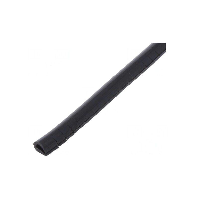 Ecran PVC Negru 9mm - 10m | Electronic-mag.ro | Componente Electronice