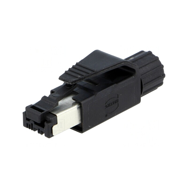 Mufă RJ45 Aurită Cat 5 8P4C IDC | Electronic-mag.ro | Componente Electronice