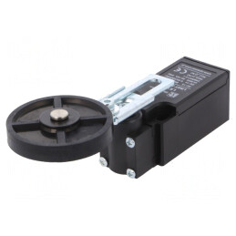 Limitator cursă manetă reglabilă cu rolă 5A 250VAC | Electronic-mag.ro | Componente Electronice