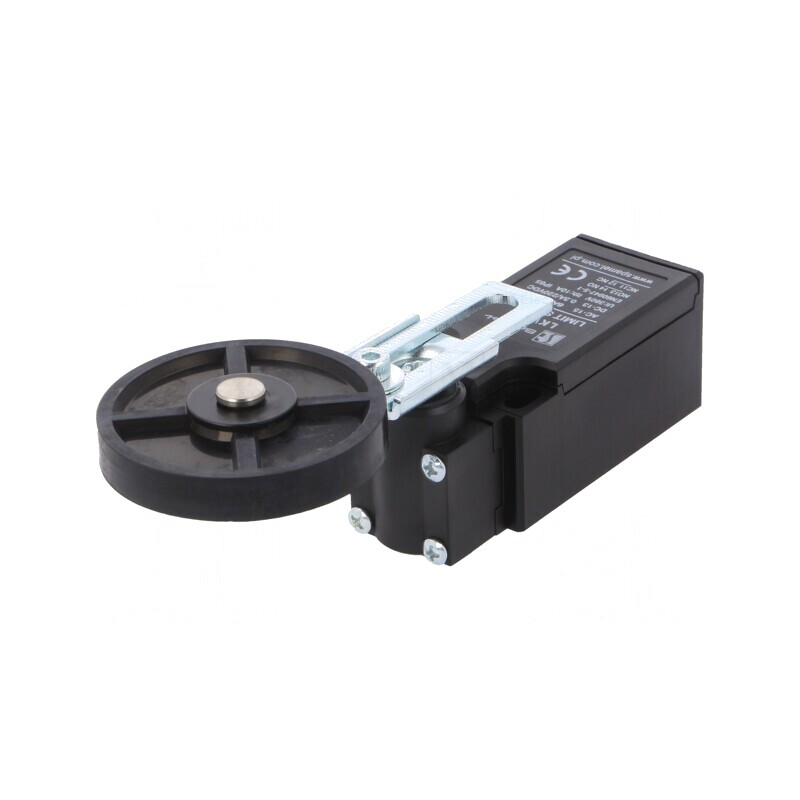 Limitator cursă manetă reglabilă cu rolă 5A 250VAC | Electronic-mag.ro | Componente Electronice