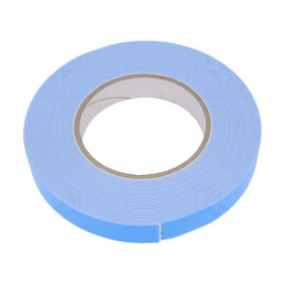 Bandă de Fixare Albă 19mm x 10m Spumă PE | Electronic-mag.ro | Componente Electronice