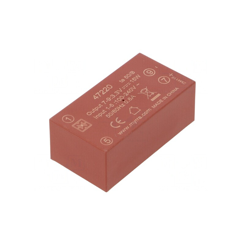 Convertor AC/DC 15W 3,3VDC | Electronic-mag.ro | Componente Electronice Convertor AC/DC 15W 3,3VDC | Electronic-mag.ro | Componente Electronice