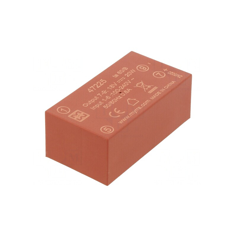 Convertor AC/DC 20W 18VDC | Electronic-mag.ro | Componente Electronice Convertor AC/DC 20W 18VDC | Electronic-mag.ro | Componente Electronice