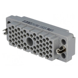 Conector Dreptunghiular Soclu Hermofrodit Policarbonat