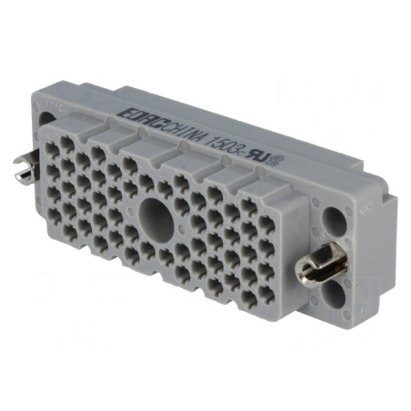 Conector Dreptunghiular Soclu Hermofrodit Policarbonat | Electronic-mag.ro | Componente Electronice