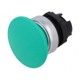 Comutator cu apăsare 22mm verde stabil 1 poziție | Electronic-mag.ro | Componente Electronice