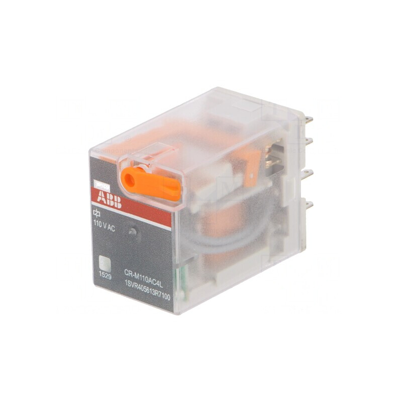 Releu Electromagnetic 4PDT 110VAC 6A | Electronic-mag.ro | Componente Electronice