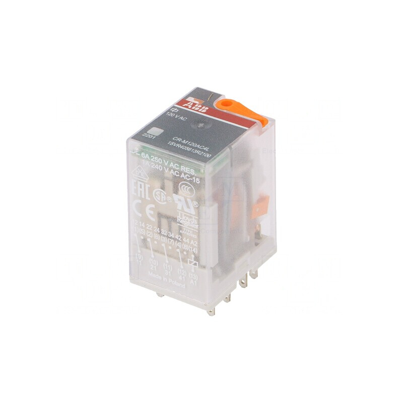 Releu Electromagnetic 4PDT 120VAC 6A | Electronic-mag.ro | Componente Electronice Releu Electromagnetic 4PDT 120VAC 6A | Electronic-mag.ro | Componente Electronice