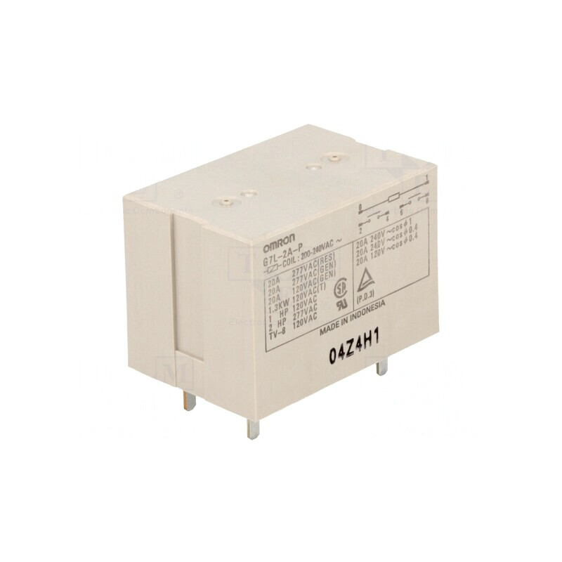 Releu Electromagnetic DPST-NO 230VAC G7L-2A-P | Electronic-mag.ro | Componente Electronice Releu Electromagnetic DPST-NO 230VAC G7L-2A-P | Electronic-mag.ro | Componente Electronice