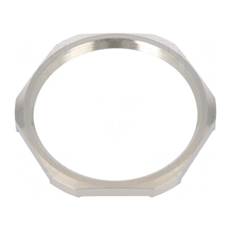 Piuliță cu împământare PG42 alamă nichel 5mm 6mm | Electronic-mag.ro | Componente Electronice