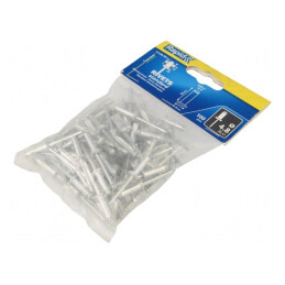 Diblu Aluminiu 4.8mm x 16mm - 100 buc. | Electronic-mag.ro | Componente Electronice