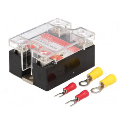 Releu Semiconductor 1-Fazat SSR 25A 24-280VAC 4-32VDC | Electronic-mag.ro | Componente Electronice