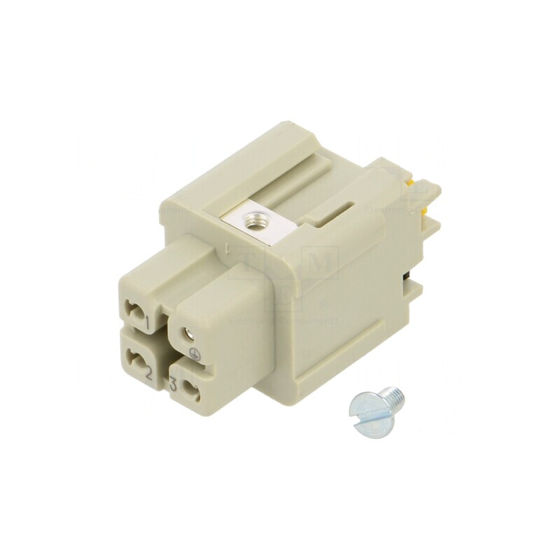 Conector HDC Inserturi Contact Mamă Han A 4 3 PE | Electronic-mag.ro | Componente Electronice