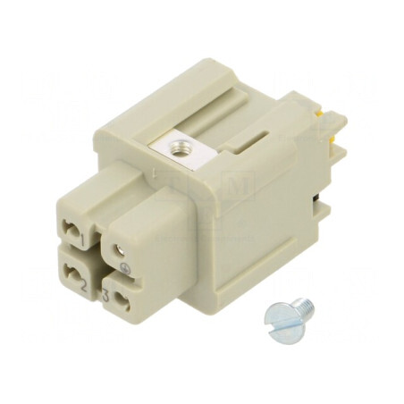 Conector HDC Inserturi Contact Mamă Han A 4 3 PE | Electronic-mag.ro | Componente Electronice