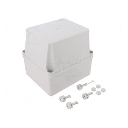 Carcasă Universală Gri IP55 135x160x150mm | Electronic-mag.ro | Componente Electronice