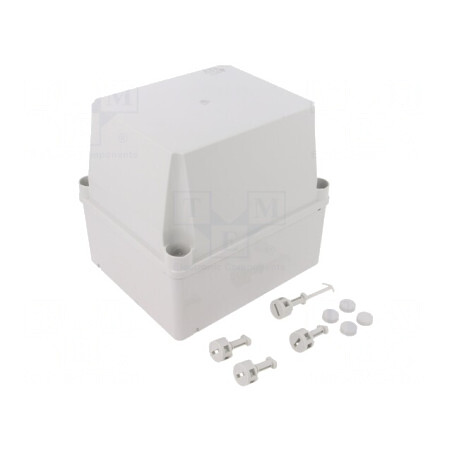 Carcasă Universală Gri IP55 135x160x150mm | Electronic-mag.ro | Componente Electronice