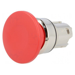 Comutator apăsare 22mm roșu stabil | Electronic-mag.ro | Componente Electronice