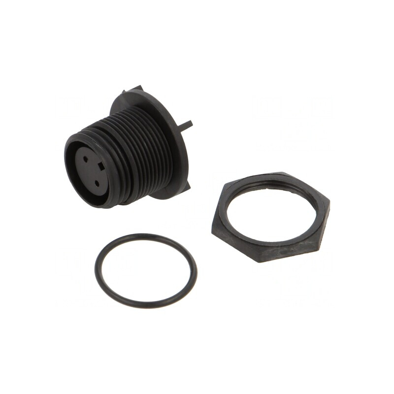Conector Circular Soclu Tată 2 PIN IP68 250V | Electronic-mag.ro | Componente Electronice