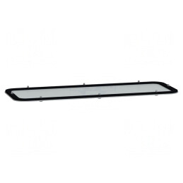 Placă trecere cabluri oțel 130x345mm Spacial S3D | Electronic-mag.ro | Componente Electronice