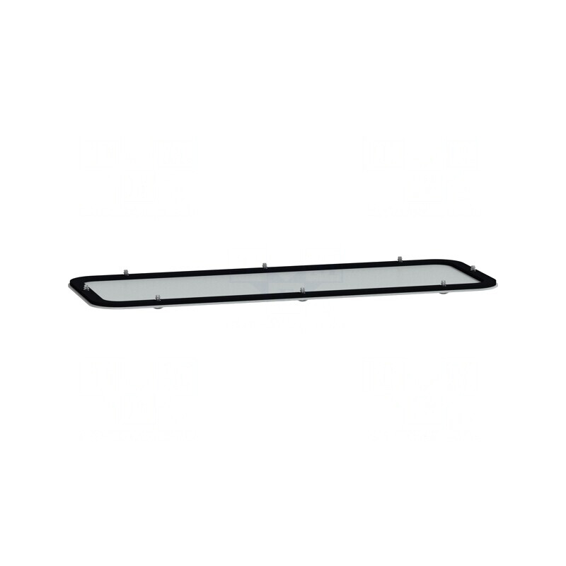 Placă trecere cabluri oțel 130x345mm Spacial S3D | Electronic-mag.ro | Componente Electronice