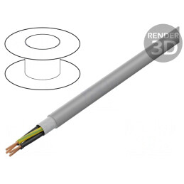 Cablu de control ÖLFLEX FD CLASSIC 810 4G6mm2 PVC gri | Electronic-mag.ro | Componente Electronice