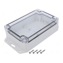 Carcasă Universală ABS Gri Deschis 100x150x45 mm | Electronic-mag.ro | Componente Electronice