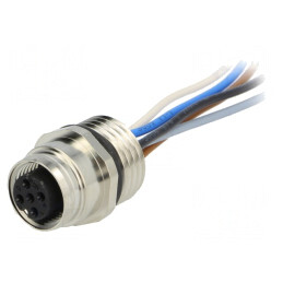 Soclu M12 5P mamă IP67 DeviceNet/CANopen | Electronic-mag.ro | Componente Electronice