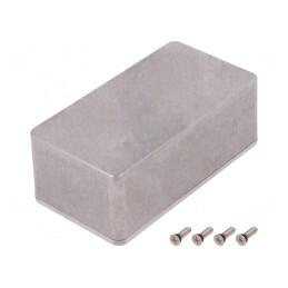 Carcasă Universală Aluminiu IP65 60x120x42mm | Electronic-mag.ro | Componente Electronice
