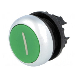 Comutator 22mm Verde cu Buton Fix 2 Pozitii | Electronic-mag.ro | Componente Electronice