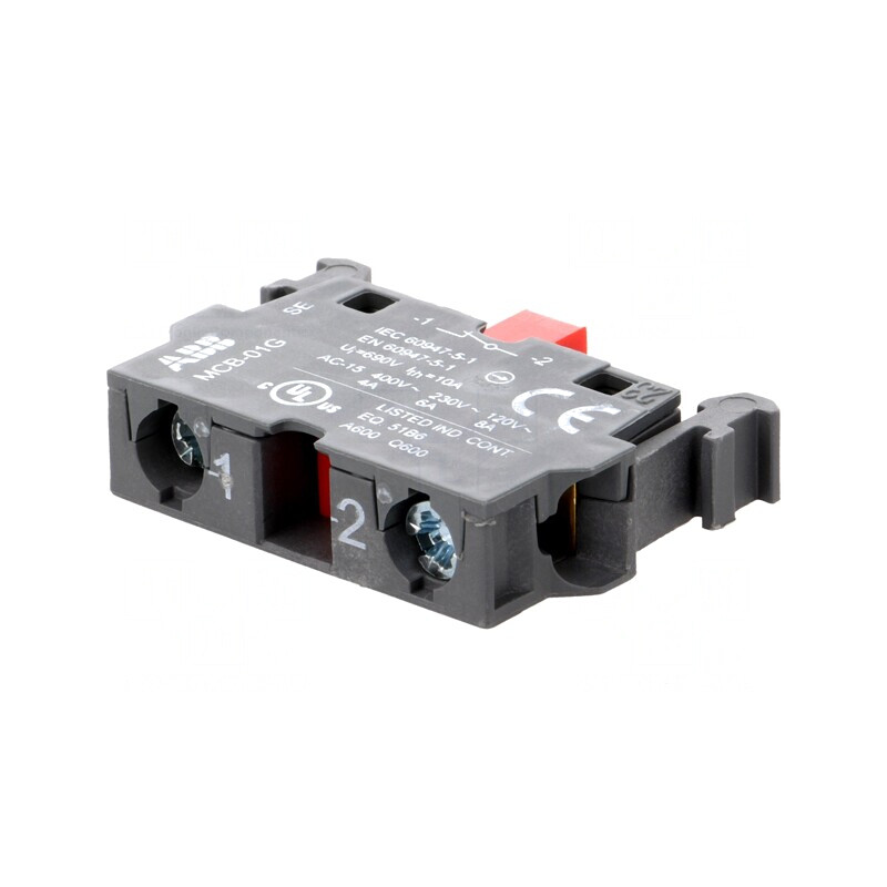 Element de Contact 22mm NC pentru Placă Frontală | Electronic-mag.ro | Componente Electronice