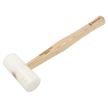 Ciocan Poliamidă 190g KENDO cu Mâner Lemn 40mm | Electronic-mag.ro | Componente Electronice