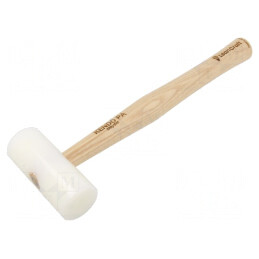 Ciocan Poliamidă 190g KENDO cu Mâner Lemn 40mm | Electronic-mag.ro | Componente Electronice
