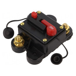 Siguranță automată auto 200A neagră 12-24VDC | Electronic-mag.ro | Componente Electronice